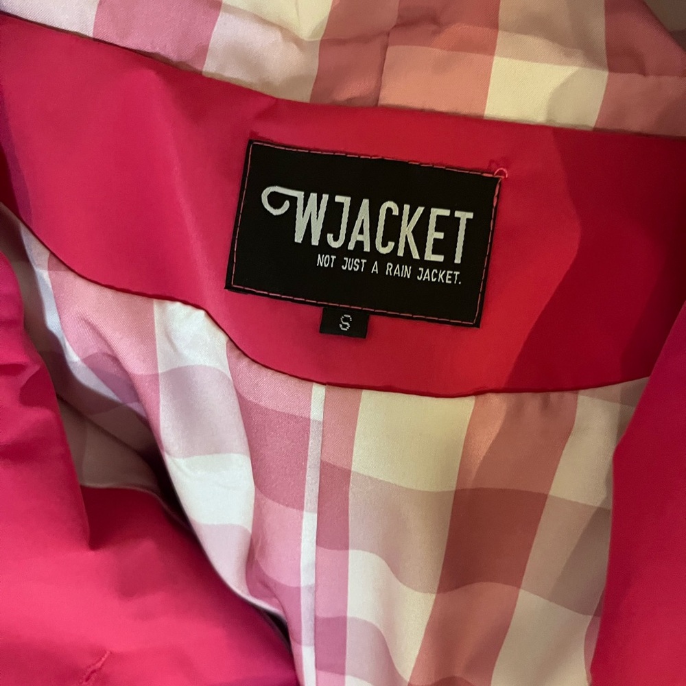 NWT The Wjacket “Barbara Pink” Winbreaker Rain Jacket - Picture 3 of 11